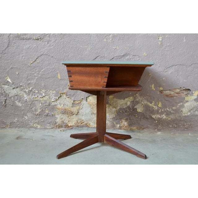 Teak Sewing Cabinet , 1960s For Sale - Image 10 of 11