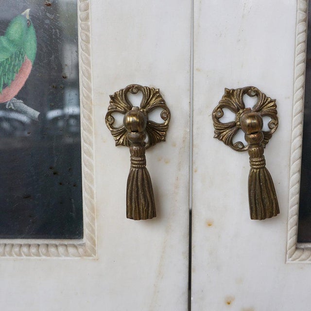 Malachite and Marble Cabinet, 1950s For Sale - Image 17 of 18