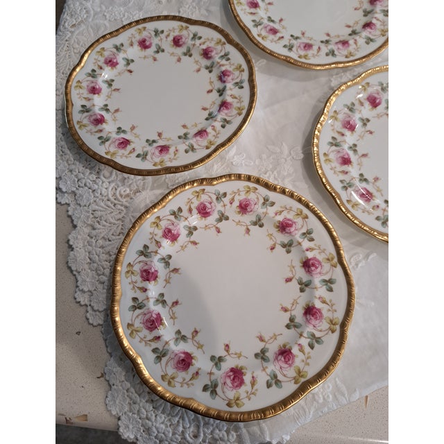 Vintage Cauldon Plates - Set of 6 For Sale - Image 9 of 12