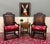 ~~CHARMING Antique English PAIR of Carved Oak Wainscot Highbacked Armchairs~~ Classic English charm and style~~ with...
