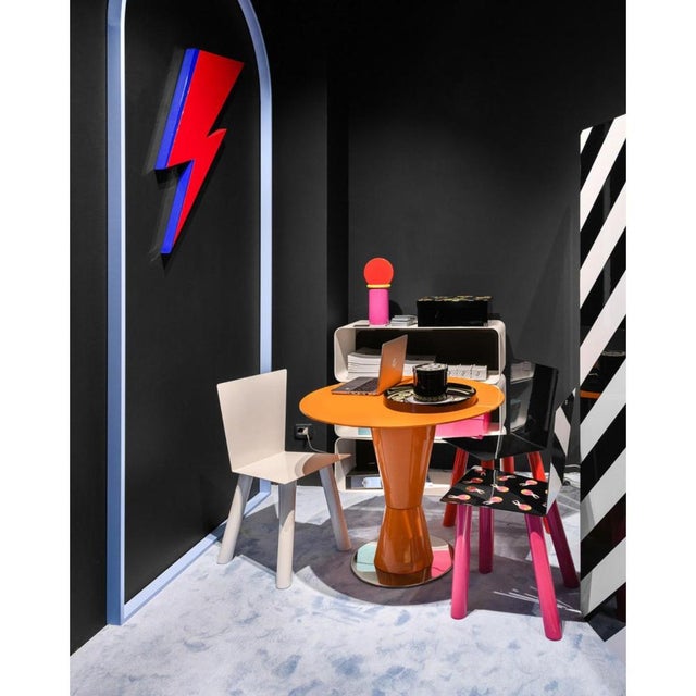 Galactica Wall Flash Decorative Object in Powder-Coated Aluminum by Altreforme For Sale - Image 4 of 9