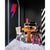Galactica Wall Flash Decorative Object in Powder-Coated Aluminum by Altreforme For Sale - Image 4 of 9