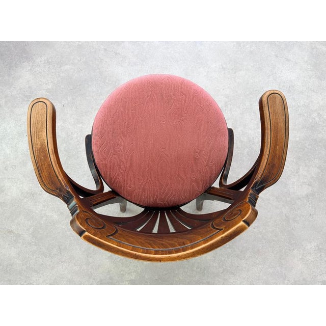 Office Chair from Gebrüder Thonet, 1890s For Sale - Image 10 of 15