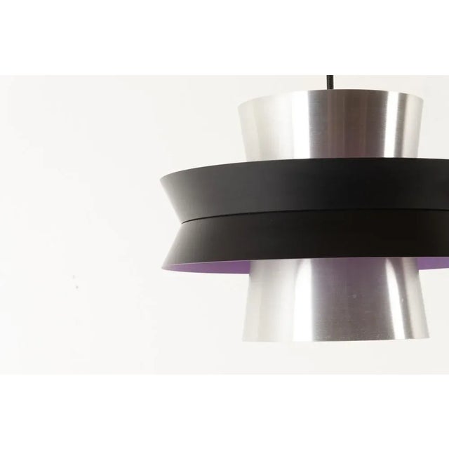 1960s Scandinavian Modern Ceiling Pendant by Carl Thore for Granhaga Metallindustri, 1960s For Sale - Image 5 of 18