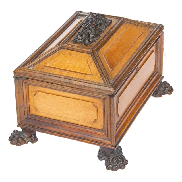 Italian Grand Tour Renaissance Style Jewelry Box Signed 19th Century For Sale