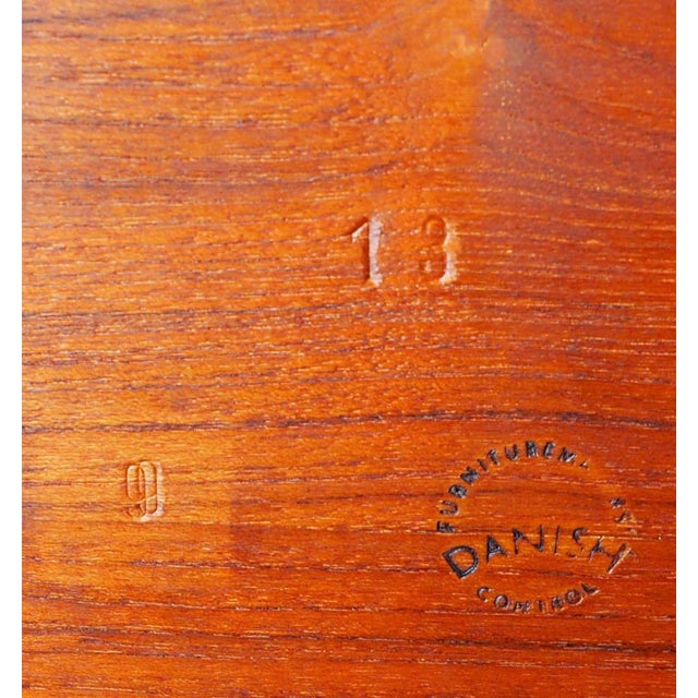 1960s Grete Jalk for P. Jeppesen Teak & Formica Coffee Table, Model Pj 56b For Sale - Image 11 of 12