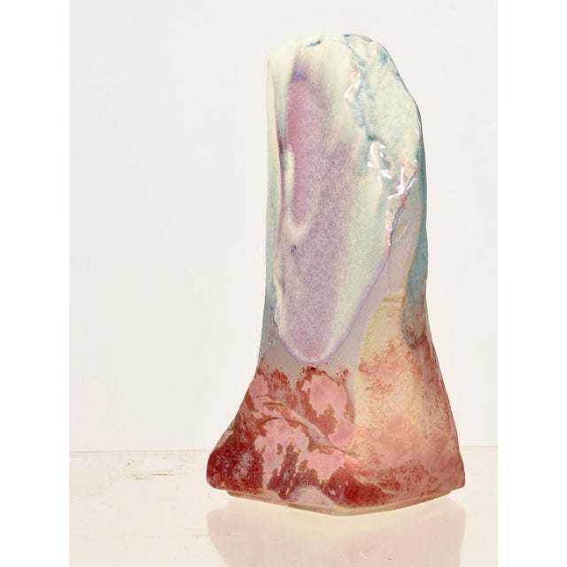 Tony Evans Tony Evans Raku Vase, Usa C 1968 For Sale - Image 4 of 7