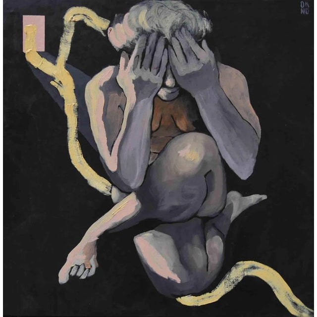 Early 21st Century Valeriya Shebelnichenko, Kasîta, 2023, Oil on Canvas For Sale - Image 5 of 5