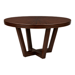 Mid Century Style Round Dining Table W/Custom Finish