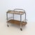 1930s Art Deco Bar Cart Nickel and Wood, Robert Mallet-Stevens For Sale In New York - Image 6 of 18