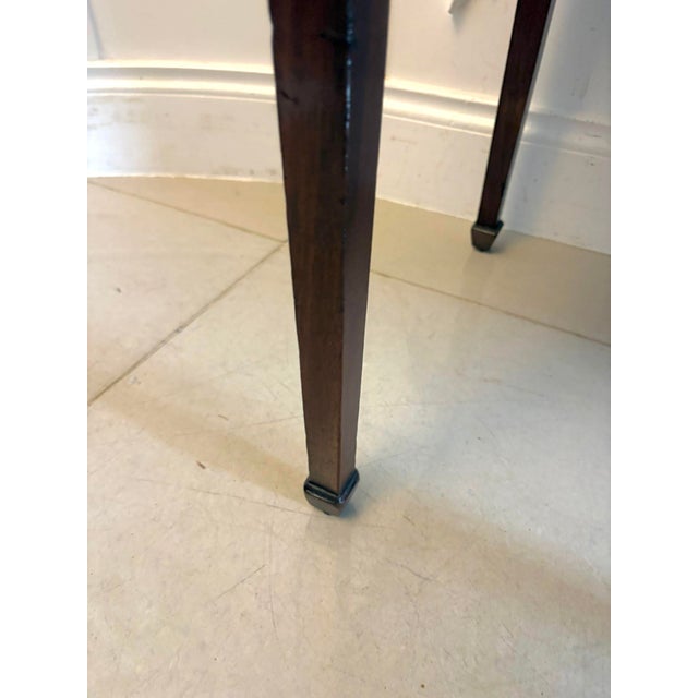 Small Antique Georgian Table in Mahogany, 1800 For Sale - Image 11 of 12