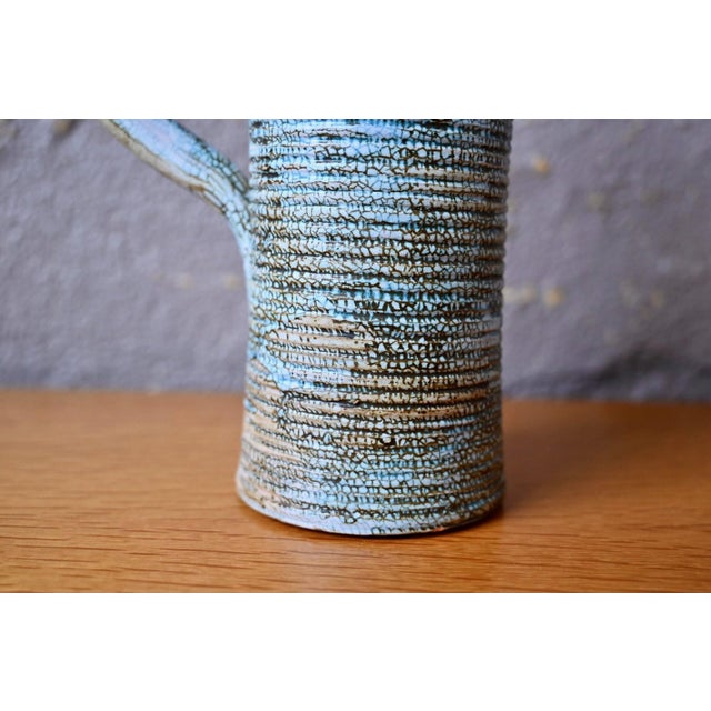 Antique Bohemian Glazed Terracotta Jug For Sale - Image 5 of 10