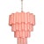 Contemporary Handmade Murano Glass Chandelier with 80 Pink Tubes from Justfurnituress SRL For Sale - Image 3 of 15