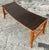 Brown Vintage Boho Palecek Bamboo Bench For Sale - Image 8 of 11