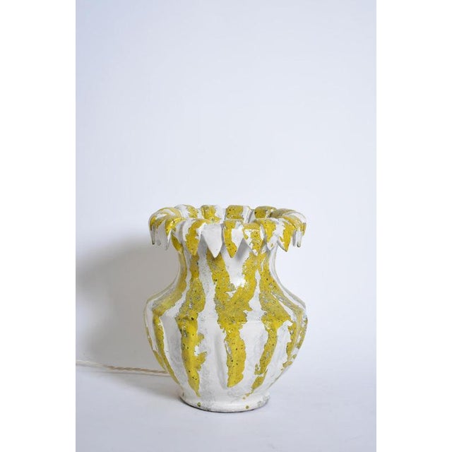 Villandry Ceramic Basin Lamp by Barracuda Interiors For Sale - Image 5 of 5