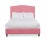 Casa Cosima Hazel California King Bedframe, Rose Linen For Sale - Image 4 of 4