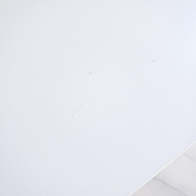 Brown Oval Bench in Steel and Wood, 2011 For Sale - Image 8 of 12