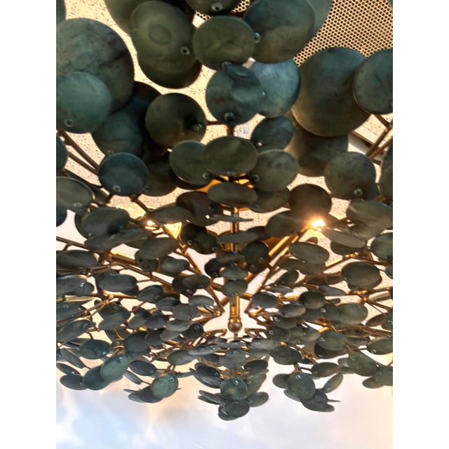 Arteriors Home Arteriors Organic Modern Coconut Shell Bilal Semi-Flush Mount For Sale - Image 4 of 5