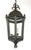 French Restored Antique French Wrought Iron Exterior Lantern Pendant Light For Sale - Image 3 of 16