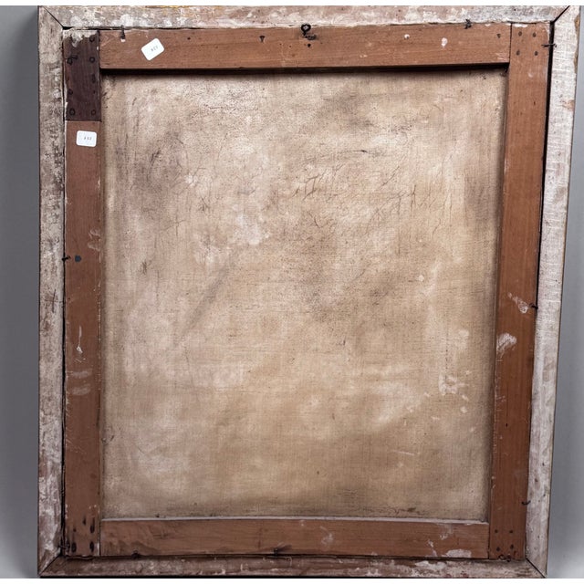 Portraits, 1820, Oil on Canvases, Framed, Set of 2 For Sale - Image 16 of 17