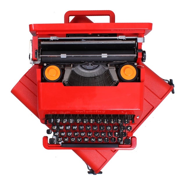 Valentine Red Typewriter by Ettore Sottsass for Olivetti, 1960s For Sale - Image 18 of 18