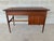 Bassett Furniture Mid Century Modern Walnut 4 Drawer Desk & Chair For Sale - Image 13 of 18