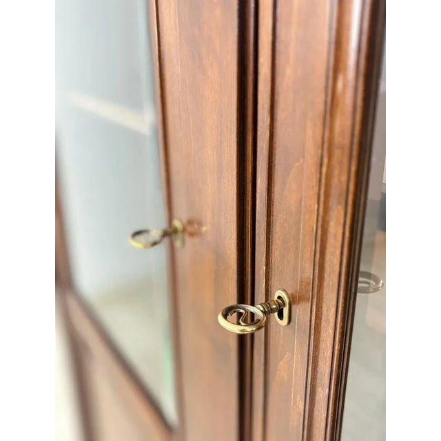 Display Cabinet inn Wood and Glass from Selva For Sale - Image 8 of 11