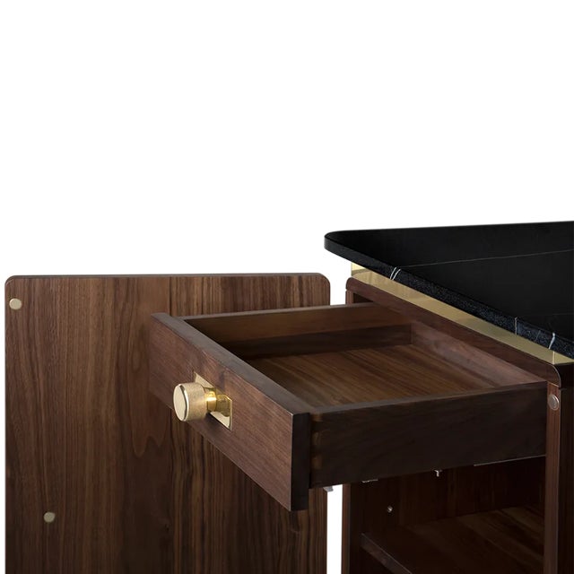 Mid-Century Modern Lasdun Desk by Essential Home For Sale - Image 3 of 9