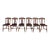 Antique Plank Bottom Chairs -Set of 6 For Sale