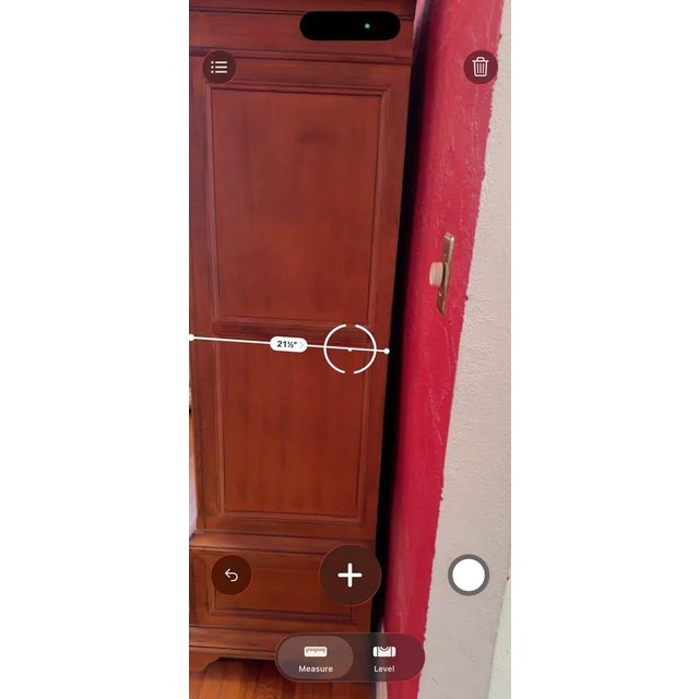 Drexel Heritage 'American Themes' Vintage Distressed Maple Armoire - Made in North Carolina in 1992 For Sale In Saint Louis - Image 6 of 9