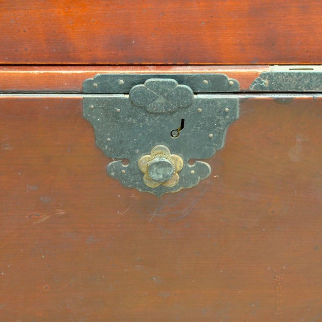Japanese Tansu Chest of Drawers, 1870s For Sale - Image 9 of 15