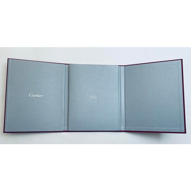 Cartier Never Stop Tank Wat Collection 2012 Hardcover Catalog, Brochure Portfolio. Hard Cover, text in English with price...