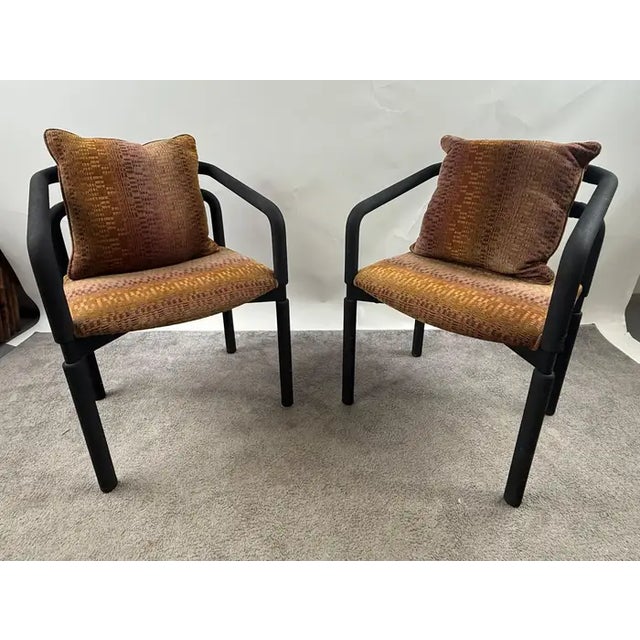 Brian Kane Rubber Chair for Metropolitan Furniture / Steelcase 1980's , a Pair For Sale In New York - Image 6 of 14