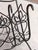 Metal 1970s Shabby Chic Wrought Iron Rattan Magazine Rack For Sale - Image 7 of 8