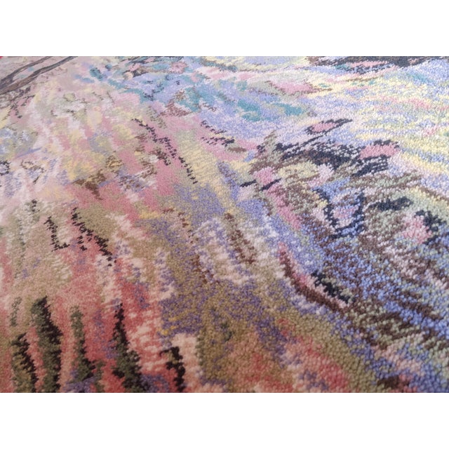 Danish rug made of pure wool by ege axminster a/s, denmark, for the 20th-century masters collection. Label on the back....