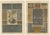 Metalwork and Textile Motifs, 1887, Paper, Set of 2 For Sale