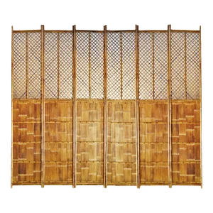 Mid 20th Century Bamboo Screens- Set of 6