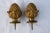French Style Antique Gilded Bronze Finial for Staircase, Curtain Rod, Bed a Pair For Sale - Image 4 of 10