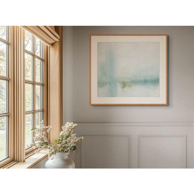 Abstract Coastal Abstract Original Art Print For Sale - Image 3 of 4