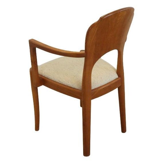 Danish Dining Room Chair with Backrest For Sale - Image 10 of 15