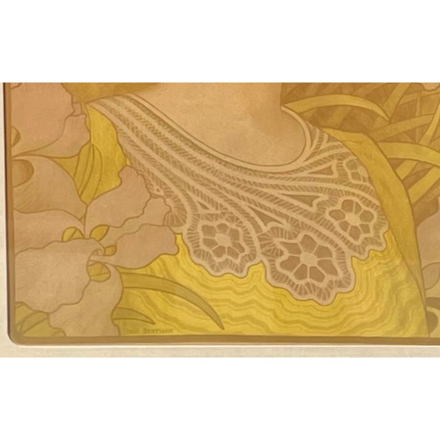 Art Nouveau Sarah Bernhardt as "La Princesse Lointaine" by Paul Berthon For Sale - Image 3 of 7