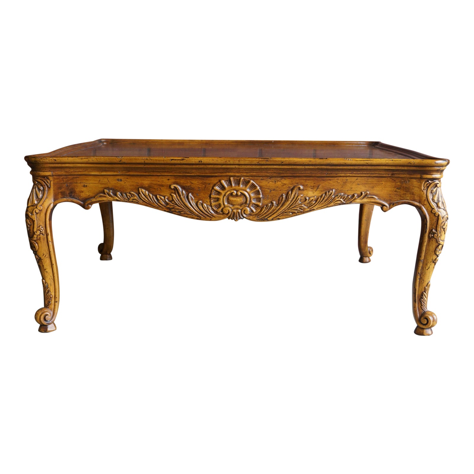 Late 20th Century Henredon French Provincial Coffee Table Chairish