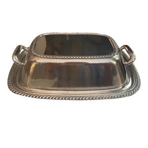 Silver Covered Serving Dish