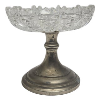 Art Deco Bowl on Stand, Germany, 1930s For Sale
