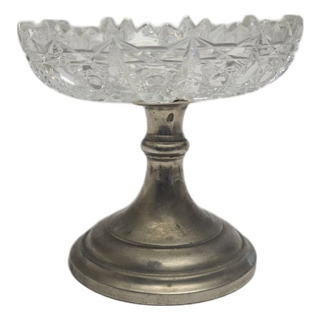 Art Deco Bowl on Stand, Germany, 1930s For Sale