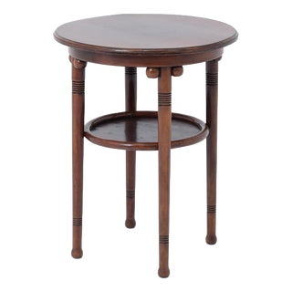 Wooden Side Table by Josef Hoffmann, 1890s For Sale