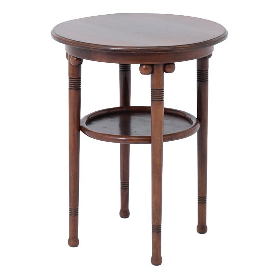 Wooden Side Table by Josef Hoffmann, 1890s For Sale