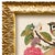 Various Artists Reproduction Vintage Birds and Butterflies Art Print (Bird#1), Framed For Sale - Image 4 of 5