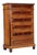 Antique Chest of 6 Drawers in Cherrywood, 19th Century For Sale