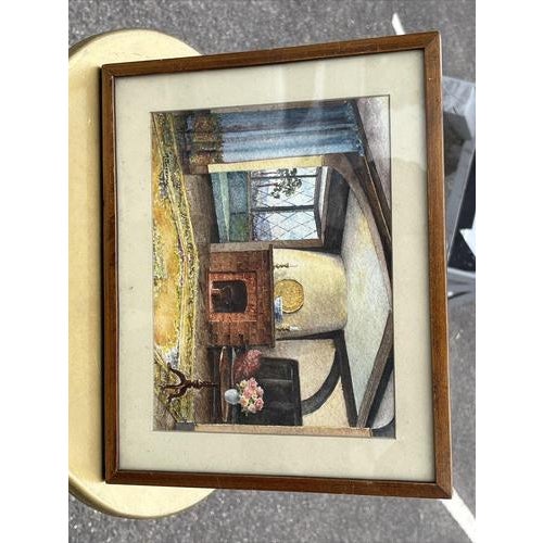 M Bateman, Lounge, Watercolor For Sale - Image 11 of 13